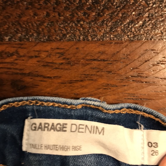 GARAGE Denim High Rise Distressed Jeans - Picture 5 of 10